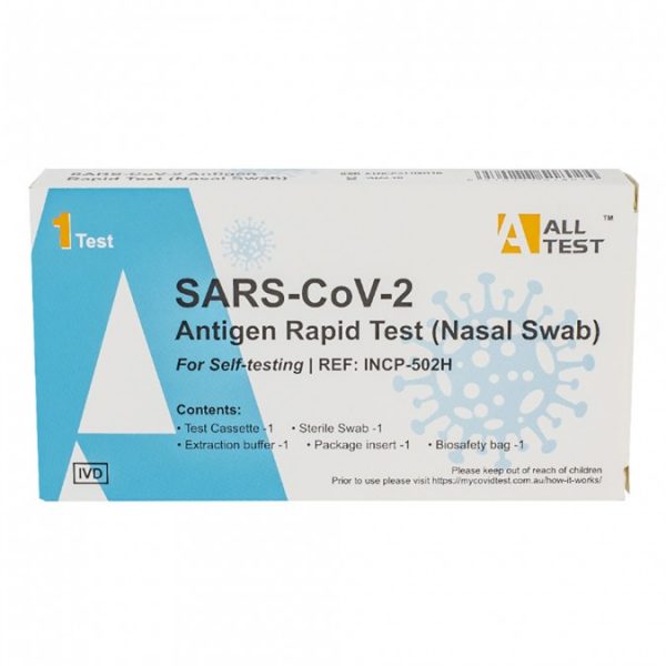 alltest sars cov 2 antigen rapid test kit nasal swab